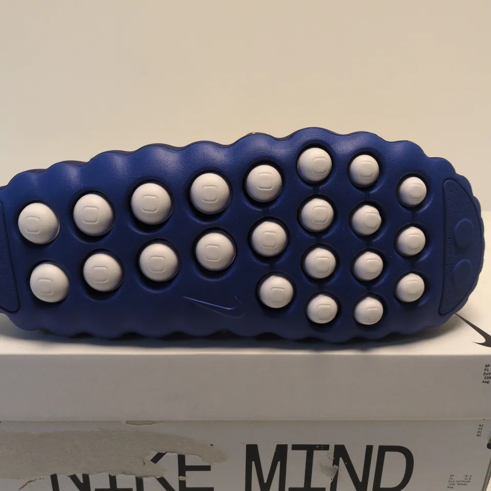BOXED PAIR OF NIKE MIND 001 SLIP-ON SNEAKERS – UK 8 