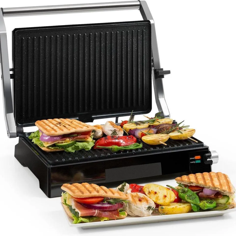 BOXED KLARSTEIN ELECTRIC CONTACT PANINI GRILL