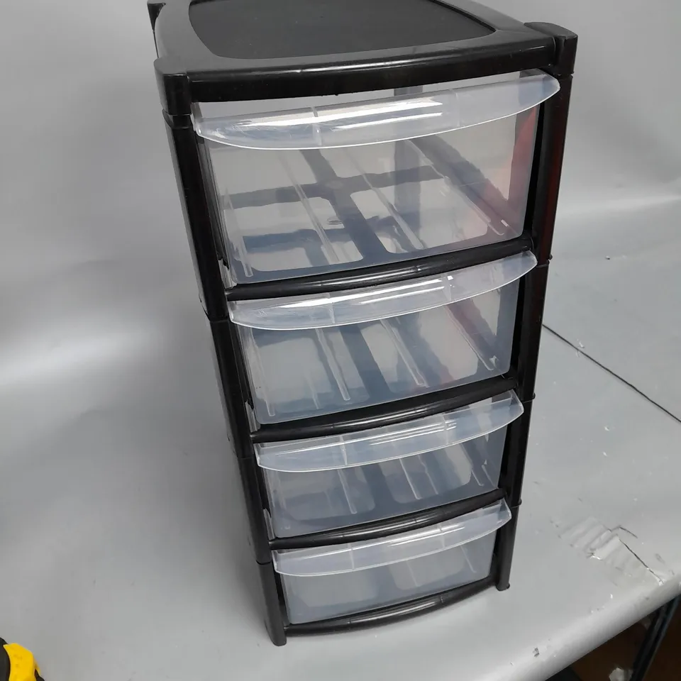 FOUR DRAWER MINI CRAFT DRAWERS