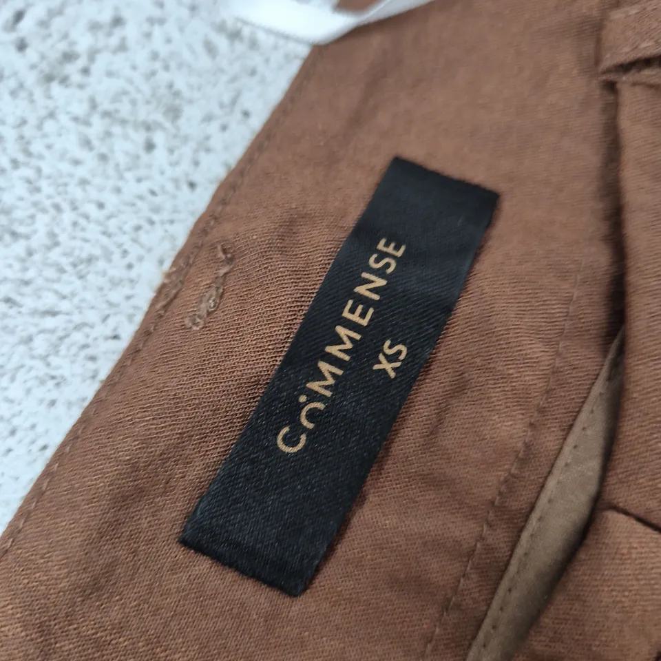 COMMENSE BROWN TROUSERS – XS 