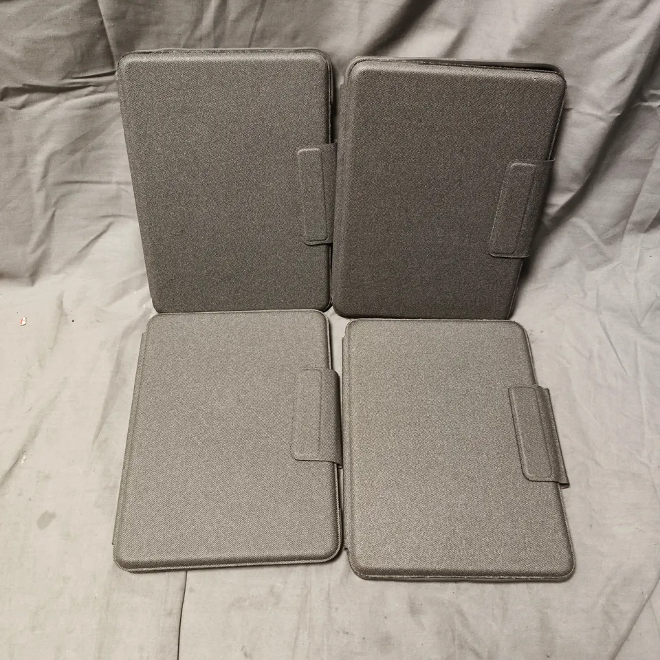 4 LOGITECH FOLIO TOUCH KEYBOARD CASES (COMPATIBLE FOR IPAD AIR 11-INCH (M2 & M3), IPAD AIR (4TH & 5TH GEN))