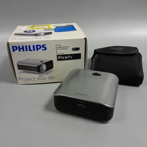 BOXED PHILIPS PICOPIX POCKET PROJECTOR