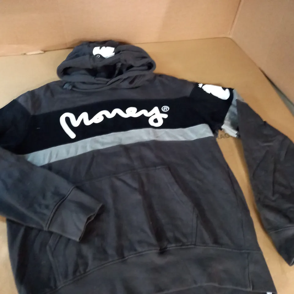 MONEY GREY HOODIE - L