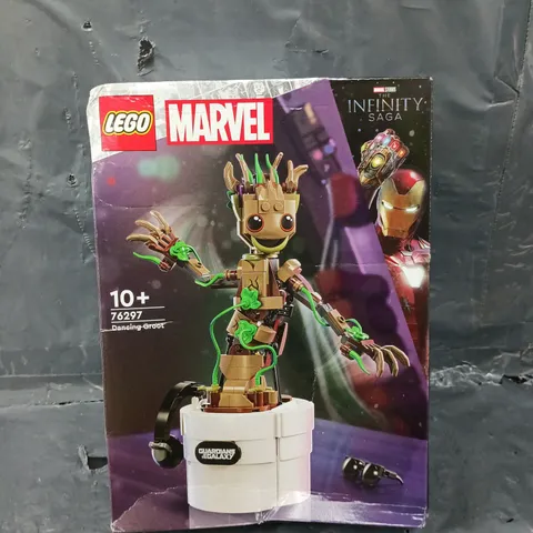 BOXED EGO MARVEL DANCING GROOT BUILDABLE TOY SET 76297