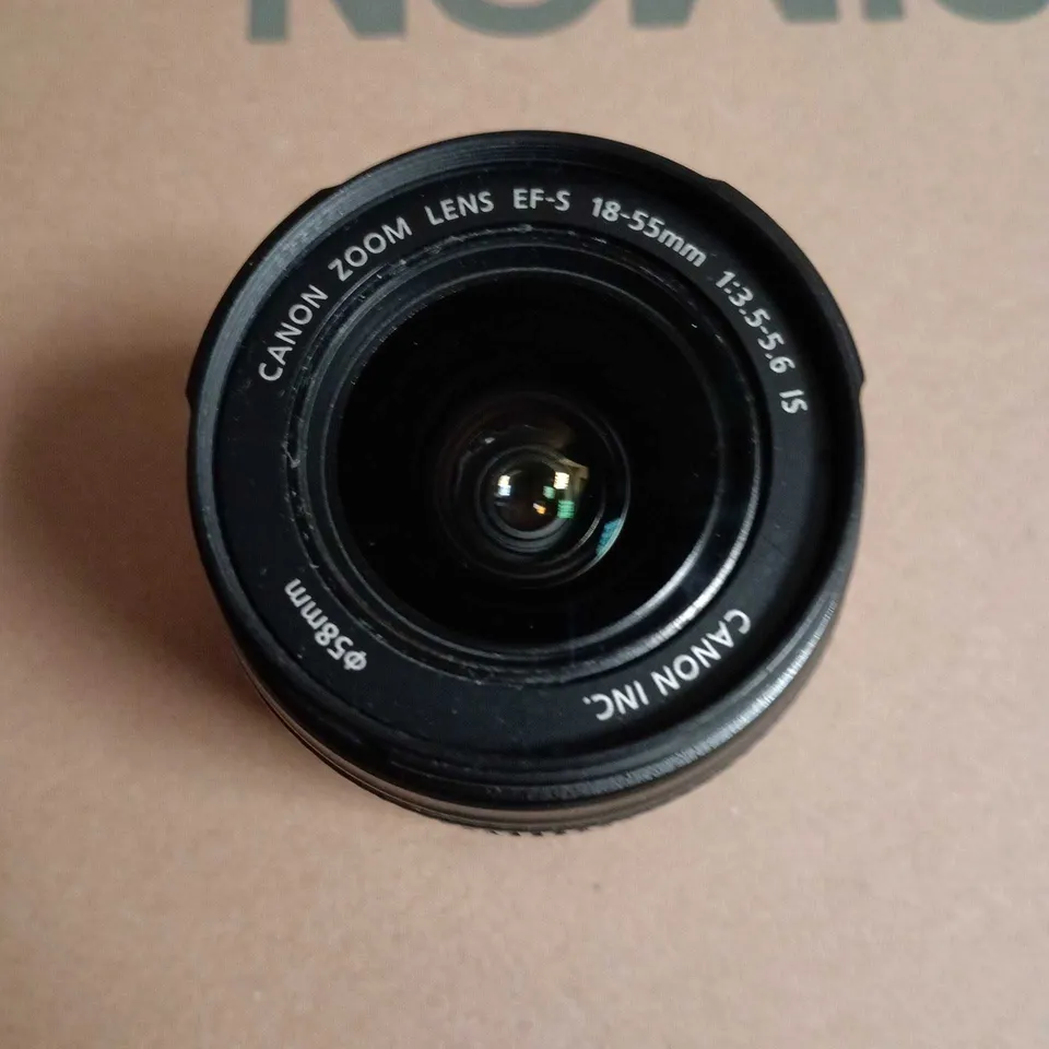 CANON EF-S 18-55MM F/3.5-5.6 IS ZOOM LENS