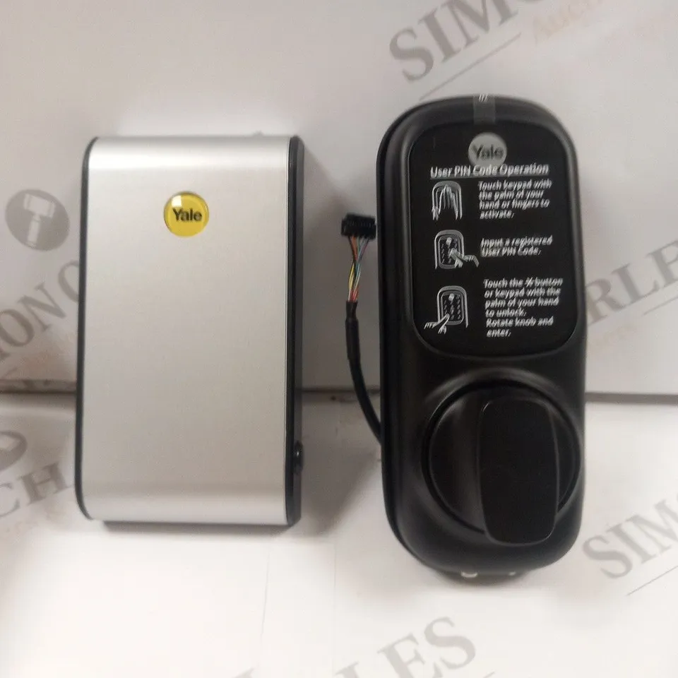 BOXED YALE KEYLESS LOCK YD-01-CON-BL