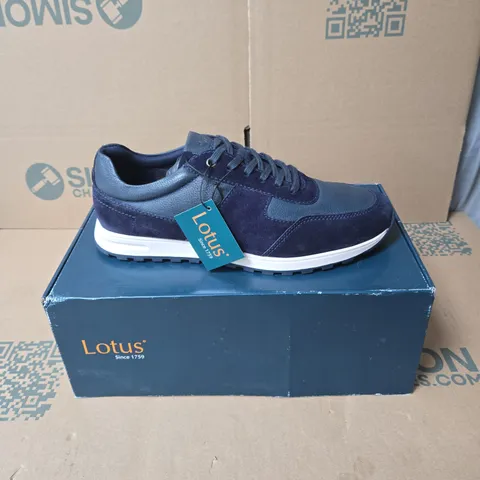 LOTUS TIRSO NAVY TRAINERS SIZE 43 BOXED
