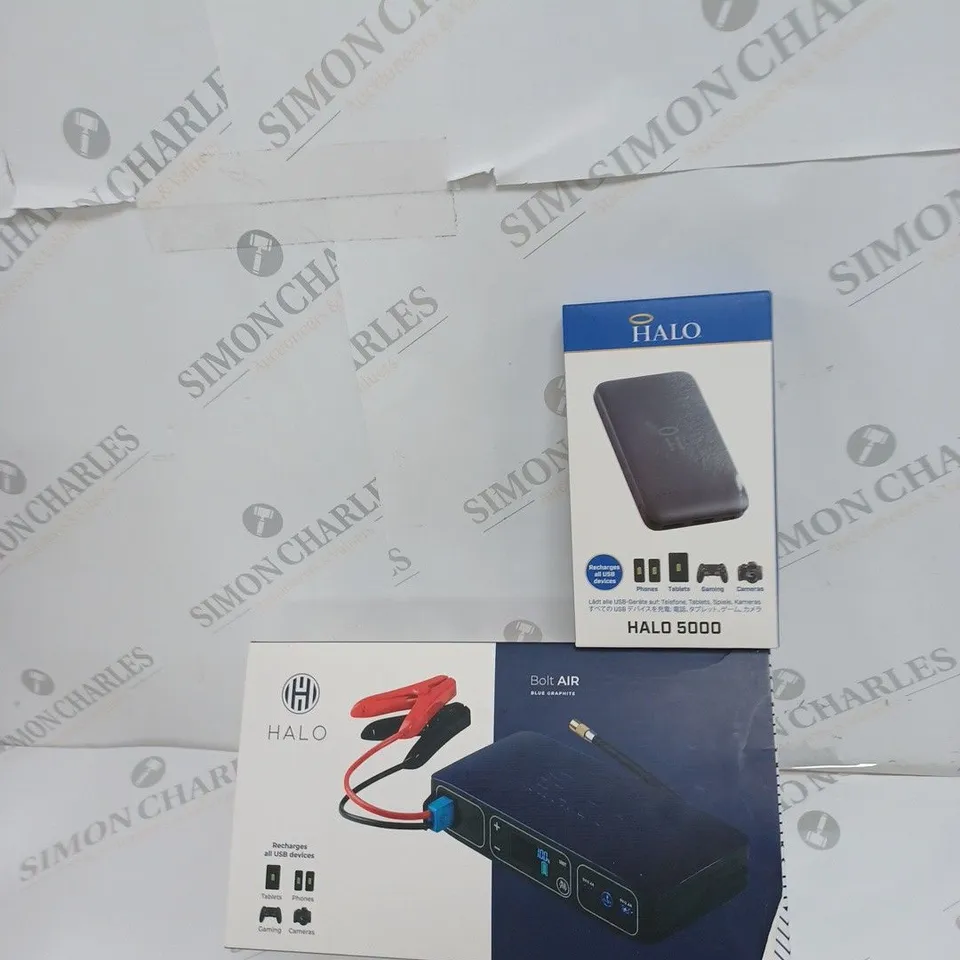 BOXED HALO AIR BOLT JUMPSTARTER KIT - BLUE GRAPHITE