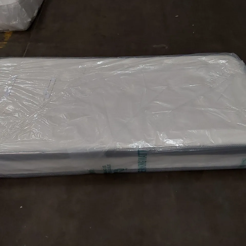 QUALITY BAGGED 3' SINGLE MURCIA PILLOWTOP POCKET SPRUNG MATTRESS