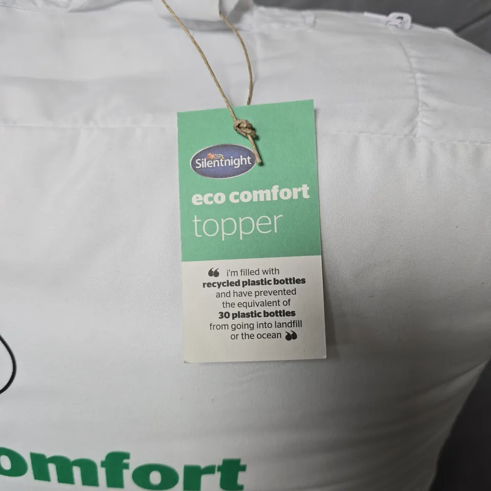 SILENTNIGHT ECO COMFORT MATTRESS TOPPER
