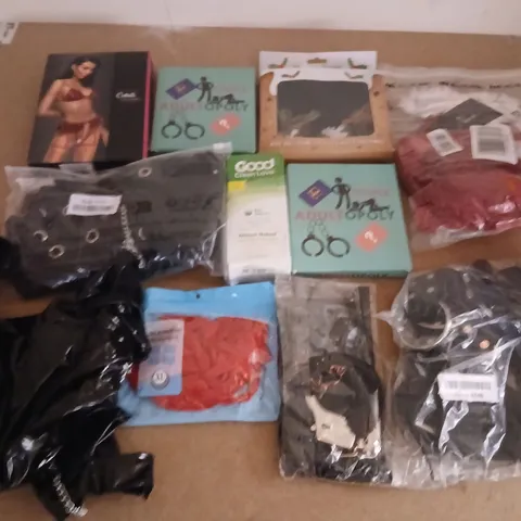 LARGE QUANTITY OF ASSORTED ADULT COSTUMES AND ACCESSORIES