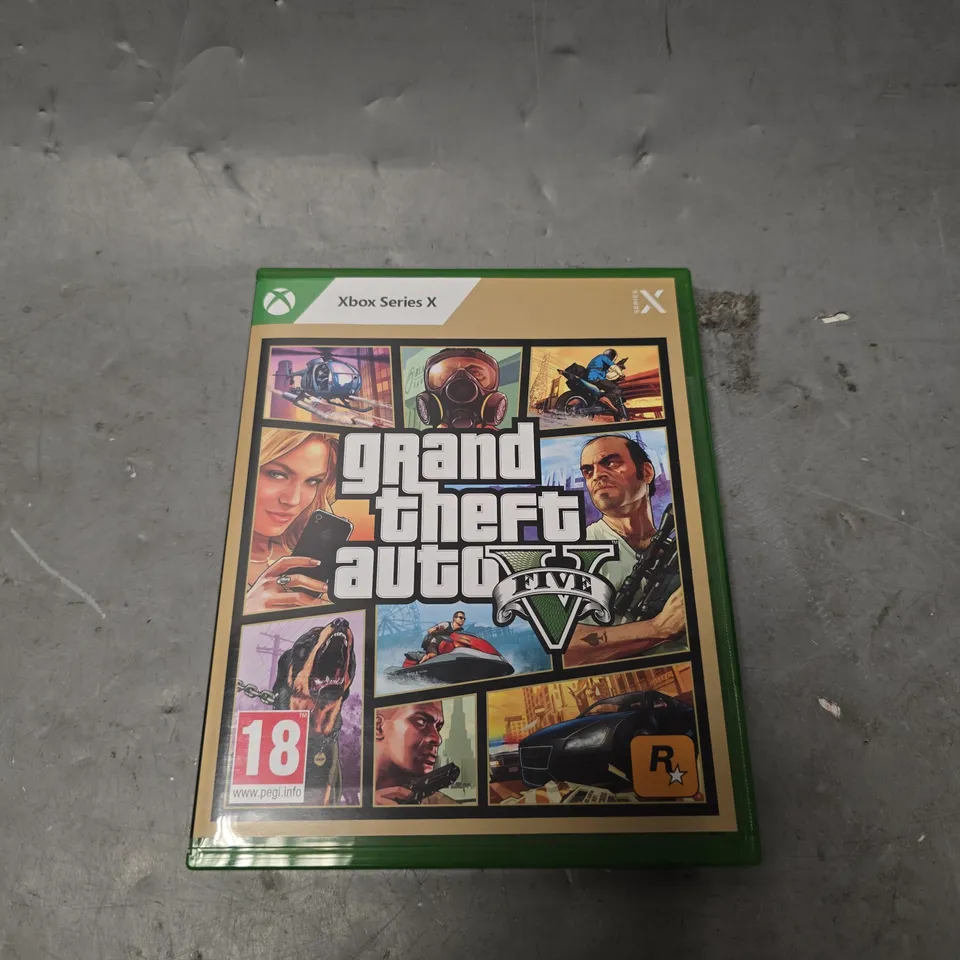 SEALED XBOX SERIES X GRAND THEFT AUTO 5 