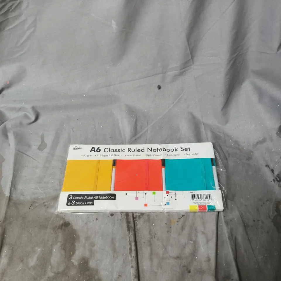 BOX OF APPROXIMATELY 20 ASSORTED HOUSEHOLD ITEMS INCLUDING EMMA BRIDGEWATER 2026 CALENDAR , PRO CHEF YORKSHIRE PUDDING TRAY AND A6 CLASSIC RULED NOTEBOOK SET