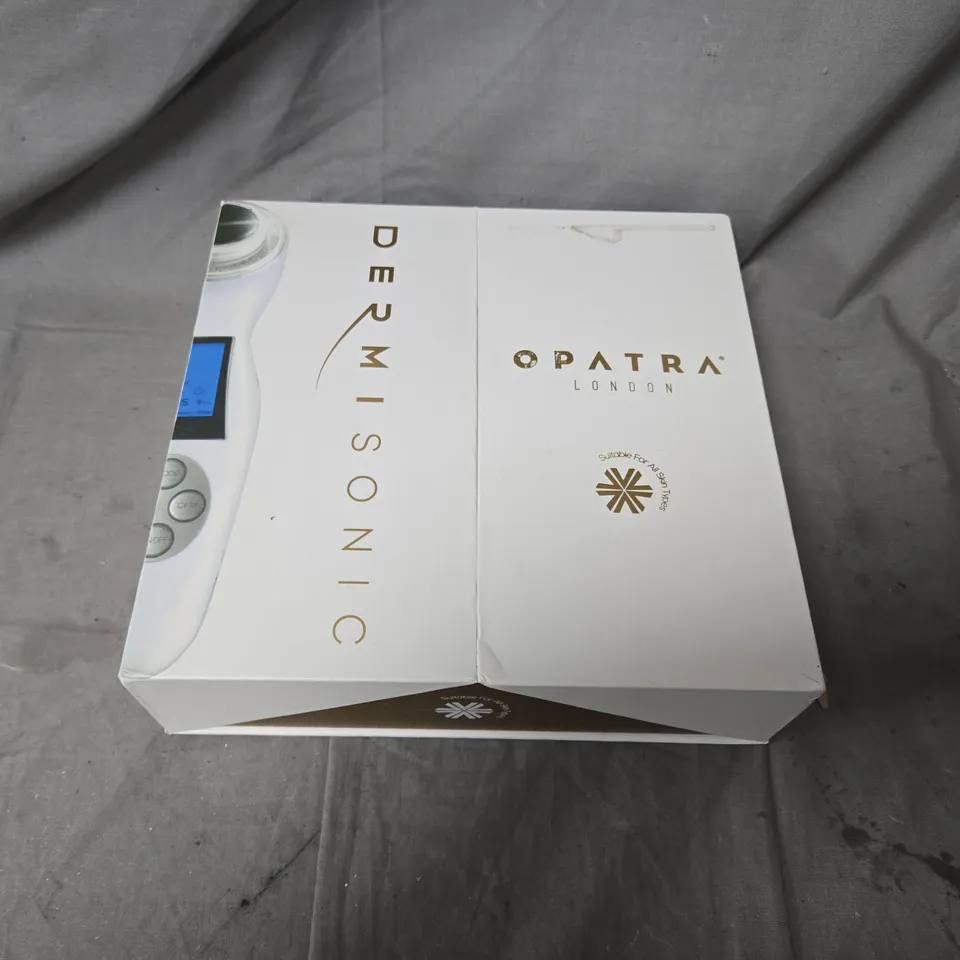 OPATRA DERMASONIC FACIAL DEVICE – BOXED