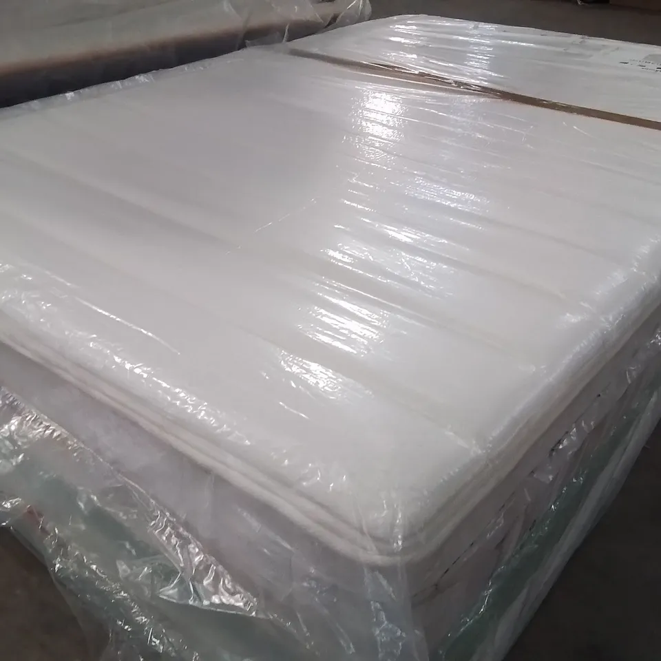 QUALITY BAGGED 25CM MEMORY FOAM  POCKET SPRUNG MATTRESS - 4'6" DOUBLE