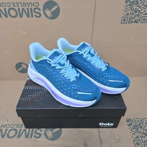GOLA ALZIR SPEED MARINE BLUE/VISTA BLUE/VIOLET RUNNING SHOES – UK 7
