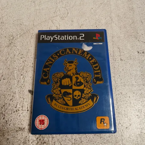 BOXED BULLY CANIS CANEM EDIT GAME - PLAYSTATION 2