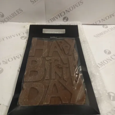 HOTEL CHOCOLATE HAPPY BIRTHDAY MILK GRAND SLAB