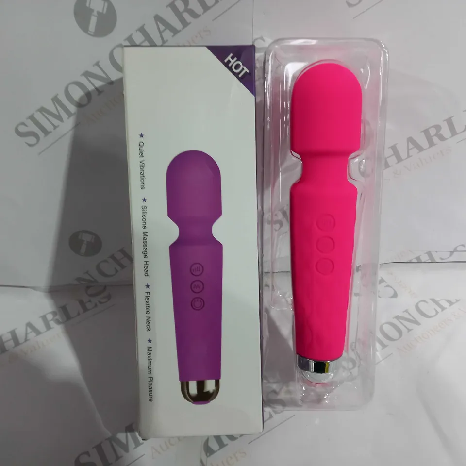 BOXED SILICONE VIBRATOR IN PINK