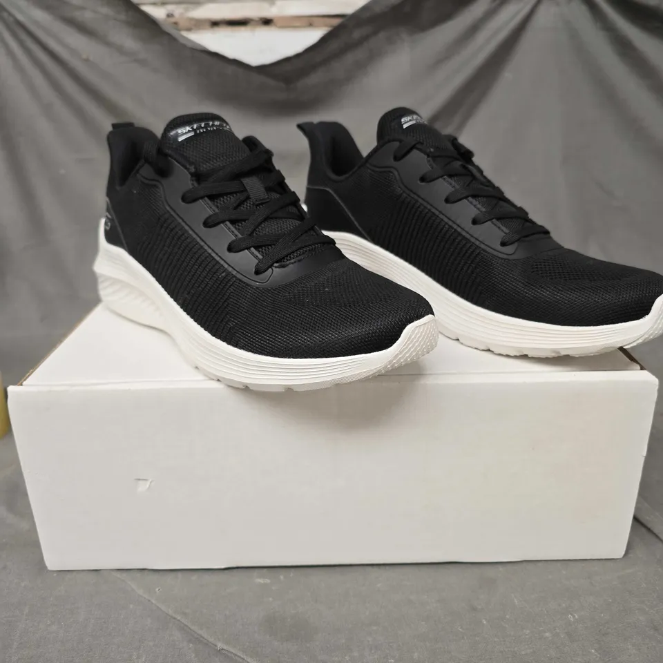 BOBS FROM SKECHERS TRAINERS - BLACK - SIZE 6