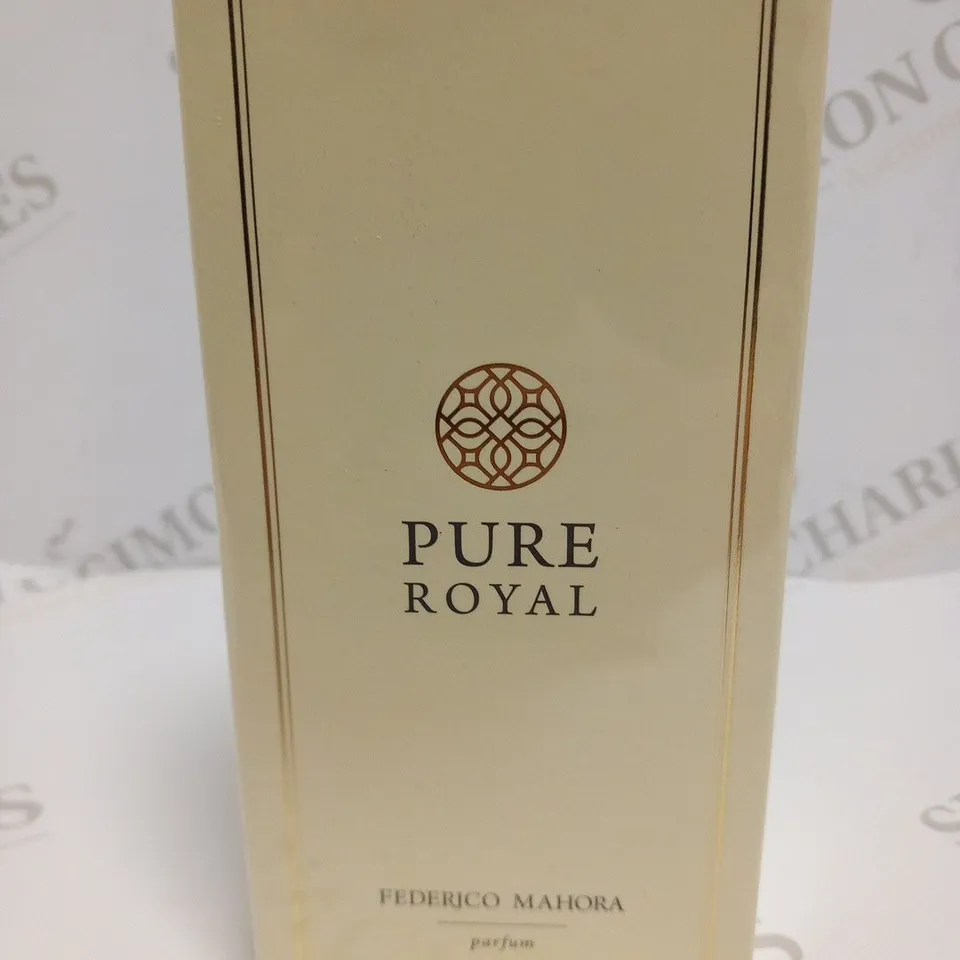 BOXED AND SEALED FEDERICO MAHORA PURE ROYAL PARFUM 50ML