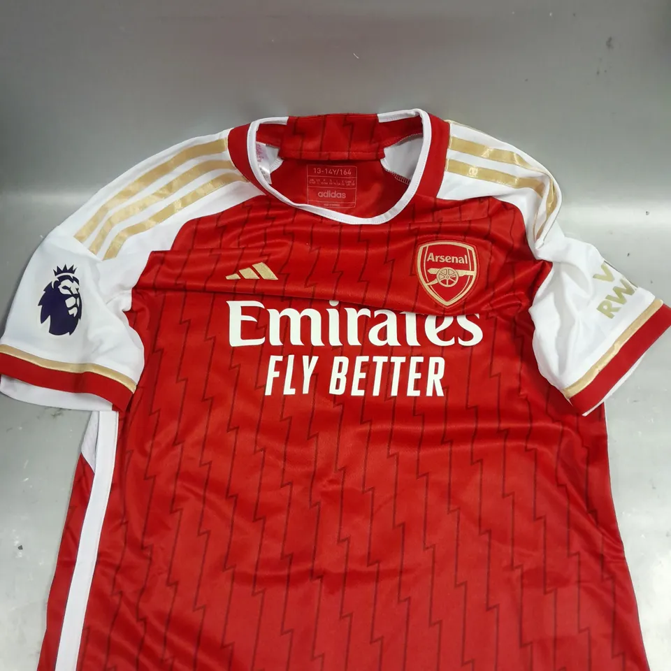 ARSENAL CHILDRENS HOME JERSEY - 13-14YRS 