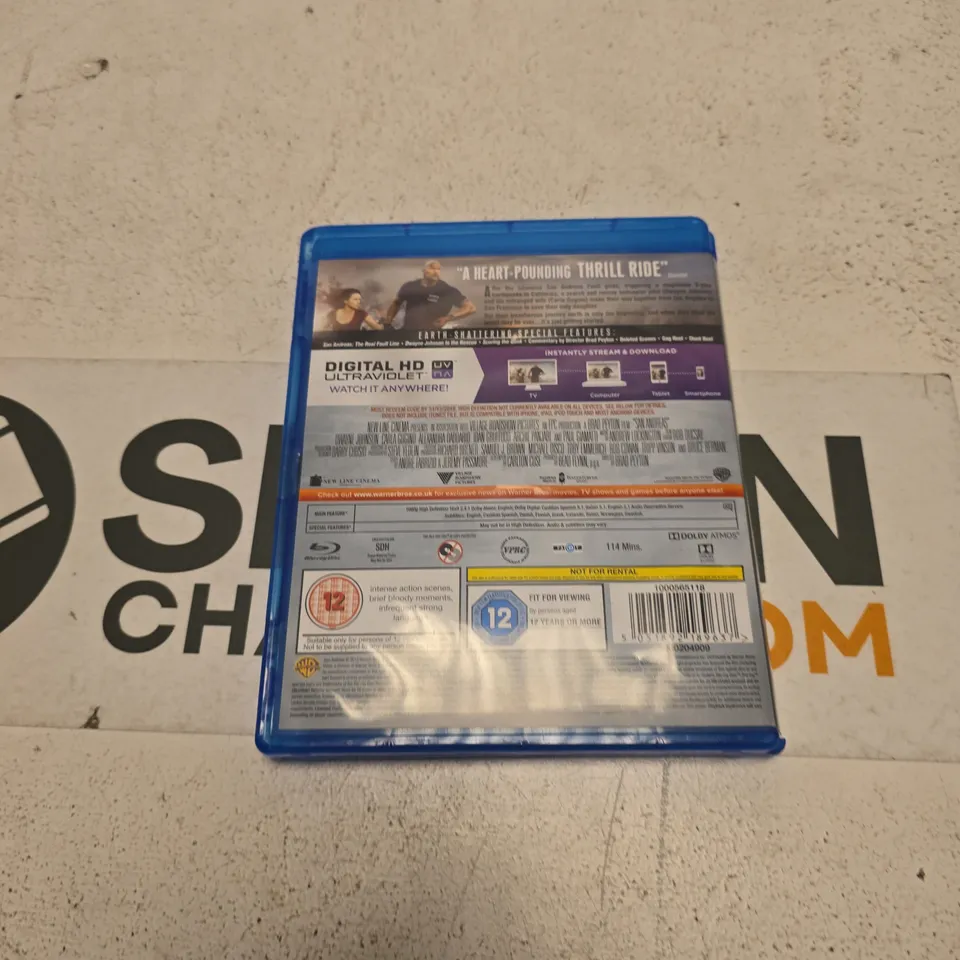 SAN ANDREAS BLU-RAY DISC