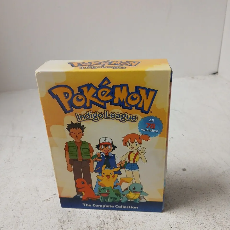 POKÉMON INDIGO LEAGUE: THE COMPLETE COLLECTION – DVD BOX SET (VOLS 1–3)