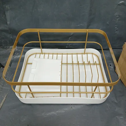 MINI DISH RACK WITH DRAINING BOARD 