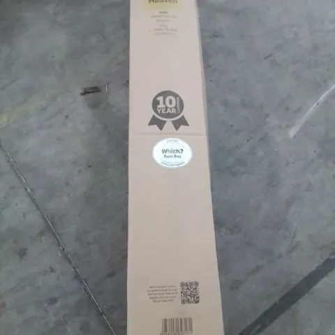 QUALITY BAGGED BOXED AND ROLLED HEAVEN 1000 POCKET SPRUNG EURO TOP KINGSIZE MATTRESS