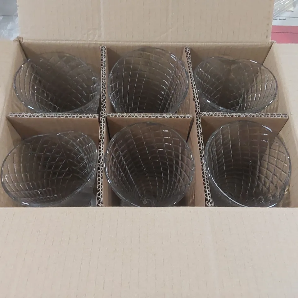 BRAND NEW BOXED BORMIOLI ROCCO PROFESSIONAL 6PCS 270ML DESSERT BOWLS