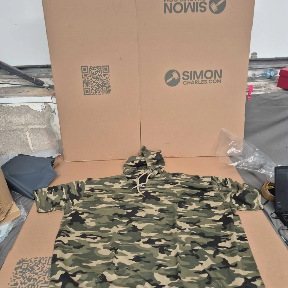 BIGDUDE CAMOUFLAGE HOODIE – MEN'S 5XL