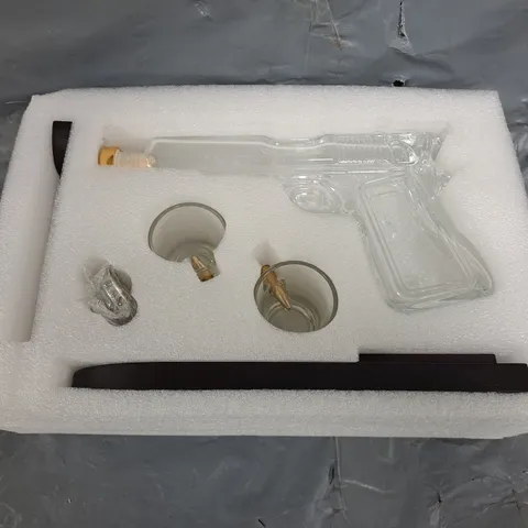 DECORATIVE GLASSWARE SHOT GLASS SET 