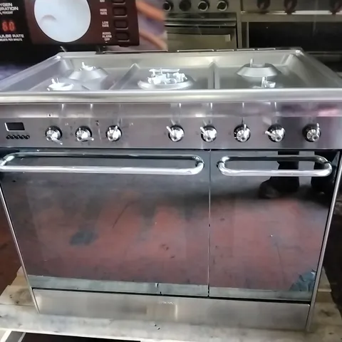 SMEG CG92PX9 90CM DUAL FUEL COOKER
