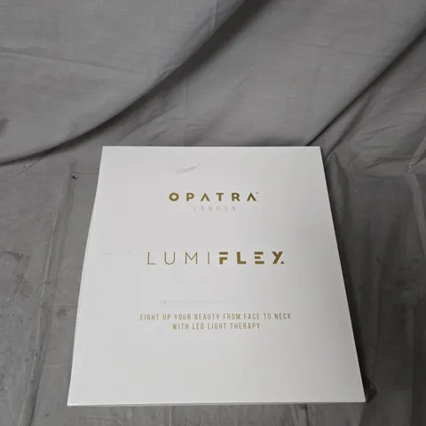 OPATRA LONDON LUMIFLEX LED LIGHT THERAPY DEVICE – FACE & NECK (BOXED)