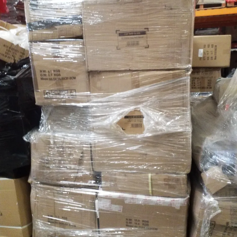 PALLET CONTAINING ASSORTED NETWORK CABINETS