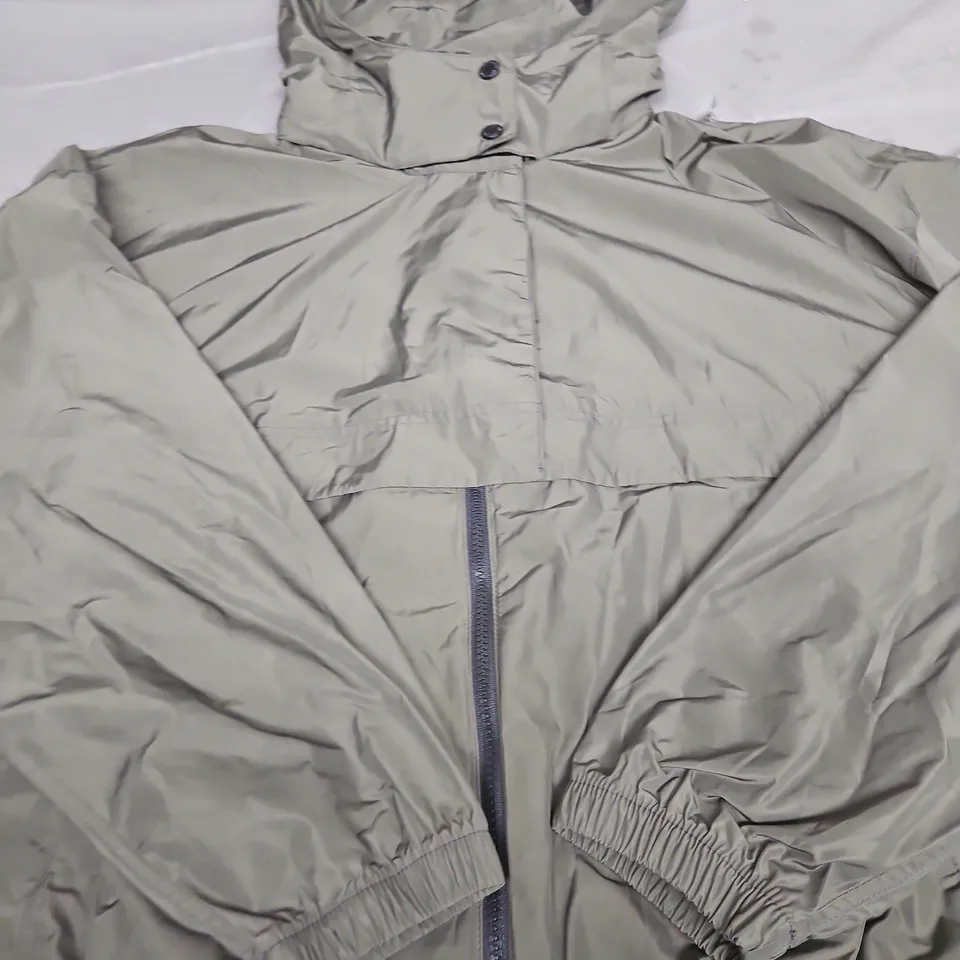 BARBOUR FULL ZIP LIGHTWEIGHT JACKET - SIZE 14