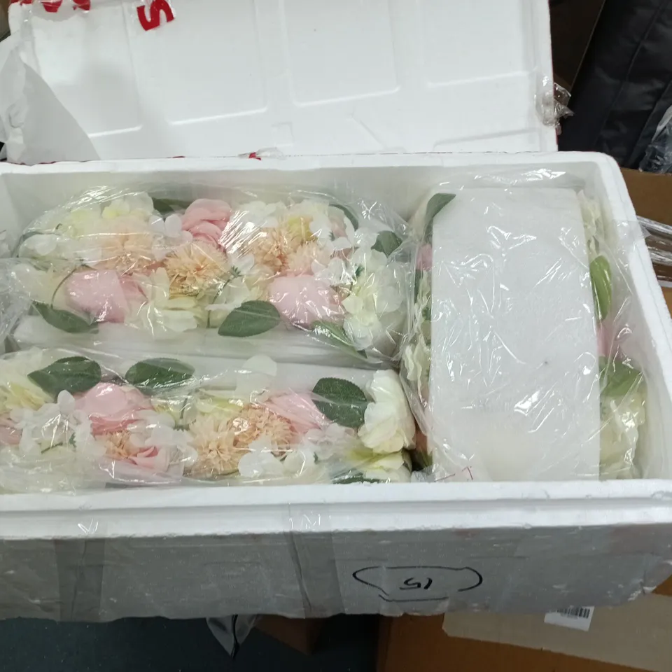 LOT OF 3 MULTI-PACKS OF ARTIFICIAL FLOWERS