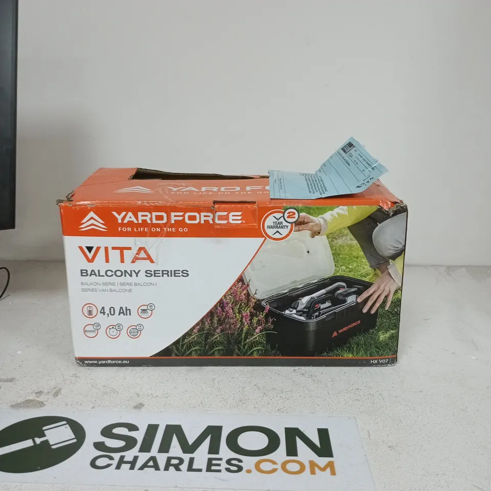 YARD FORCE VITA BALCONY SERIES GARDEN TOOL KIT – HAND TOOLS IN CARRY CASE (BOXED)