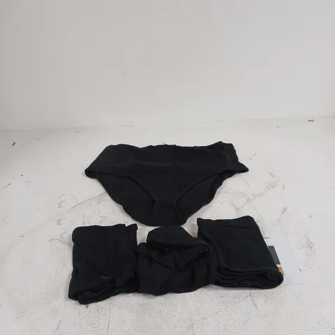 4 BON PRIX BLACK FULL BRIEFS SIZE XL
