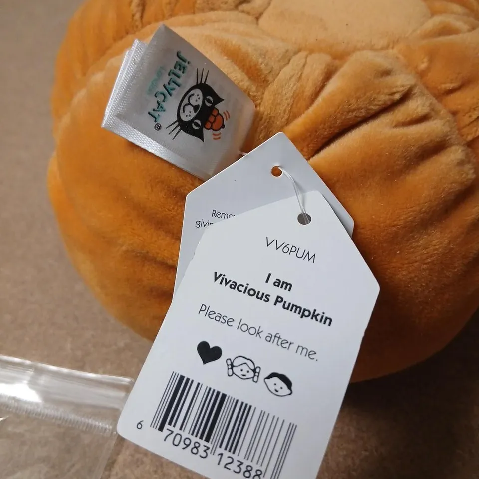 JELLYCAT VIVACIOUS PUMPKIN PLUSH TOY