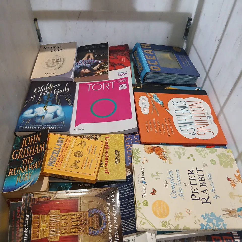 LARGE QUANTITY OF ASSORTED FICTION AND NON FICTION BOOKS