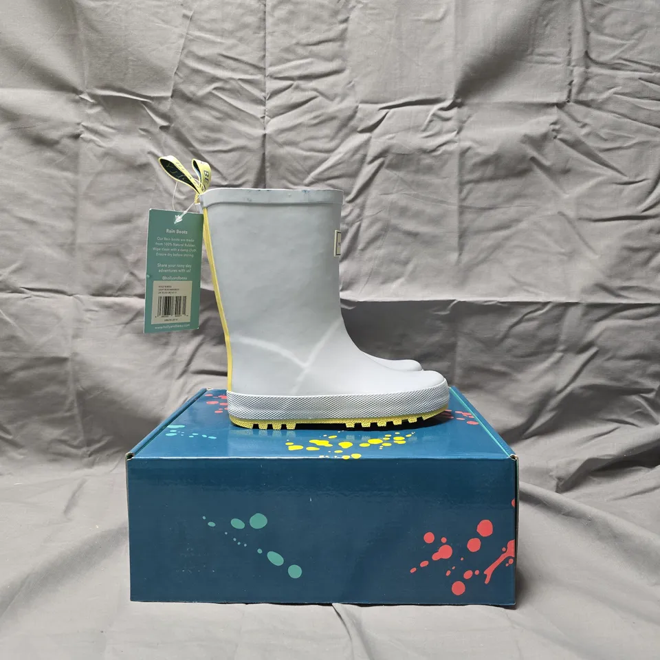 Holly & Beau Light Blue Rain Boots – KIDS UK 10 (EU 28/US 11)