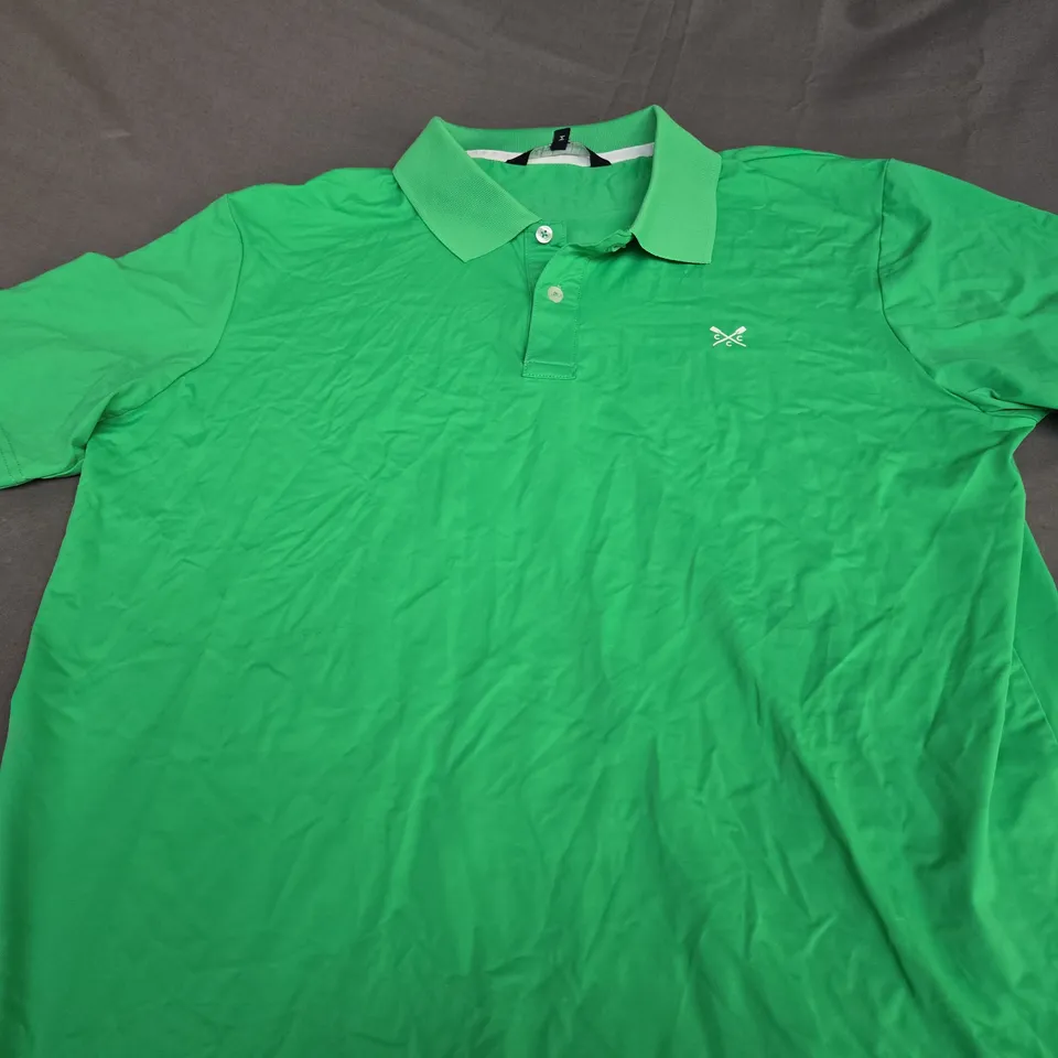 CREW CLOTHING COMPANY GOLF POLO SHIRT SIZE M