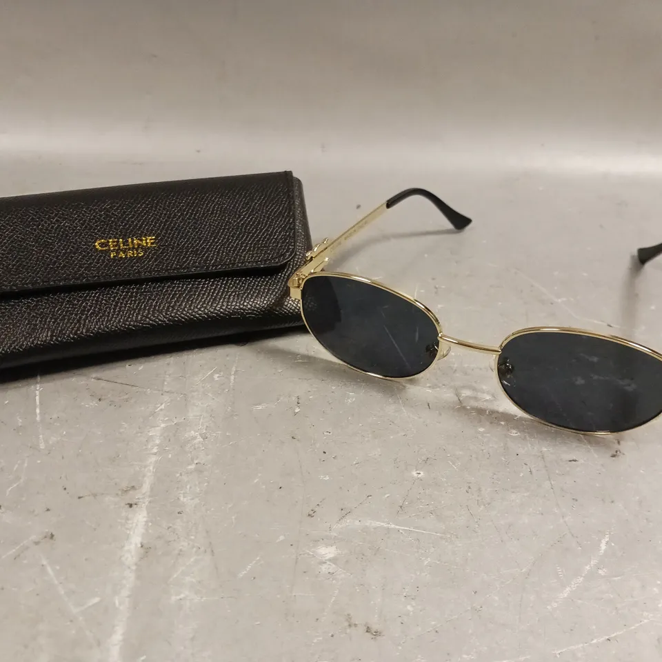 CELINE PARIS 2495 ROUND FRAMED SUNGLASSES 
