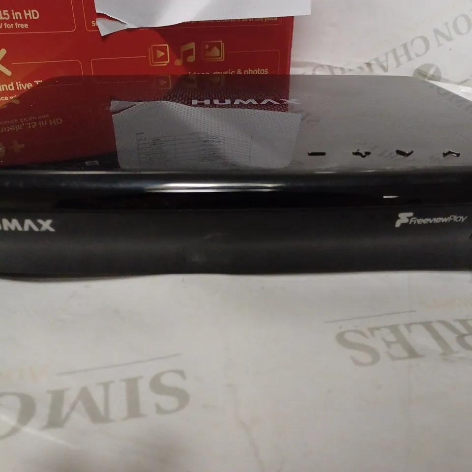 HUMAX FVP-5000T 500 GB FREEVIEW PLAY HD TV RECORDER, BLACK 