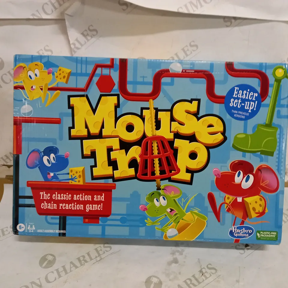 BOXED MOUSE TRAP GAME FROM HASBRO GAMING   6+ RRP £26.99