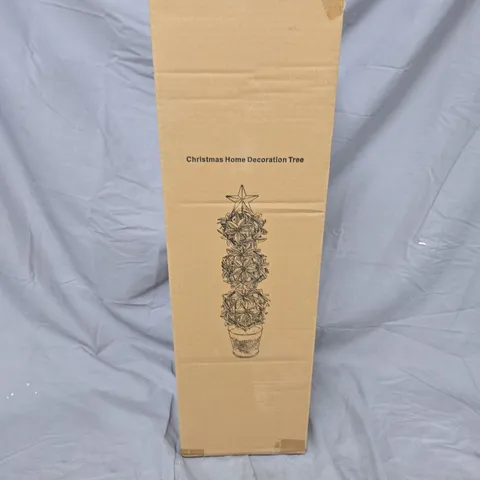 BOXED ARTIFICIAL CHRISTMAS DECORATION TREE IN POT