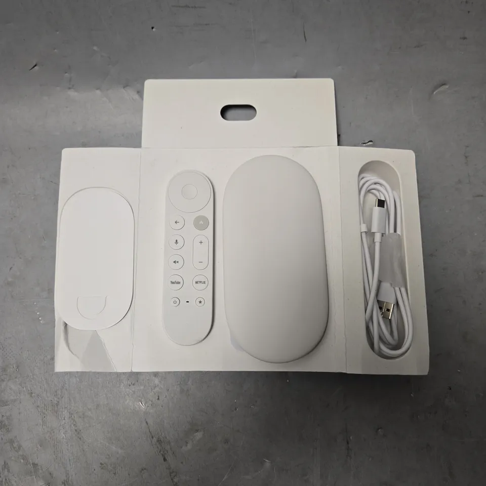 BOXED GOOGLE TV STREAMER 4K