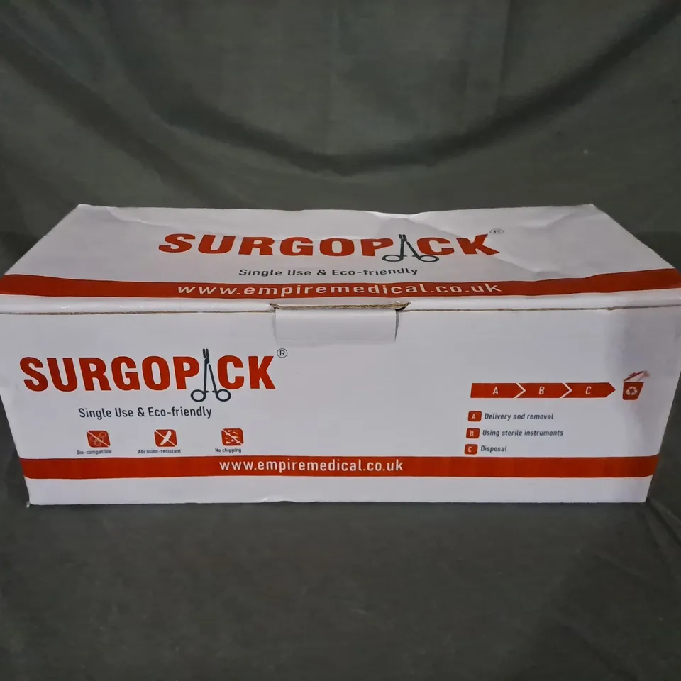 BOXED SURGOPACK STERILE 20CM FORCEPS- 2O PCS 